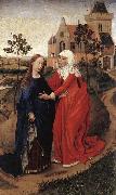 WEYDEN, Rogier van der Visitation oil painting artist